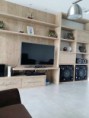 Painel para sala de estar todo em MDF